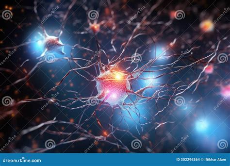Illustrazione di neuroni con connessioni che si rafforzano
