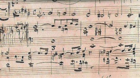 Partitura musicale antica