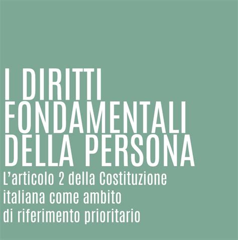 Rappresentazione stilizzata di una persona fisica con diritti fondamentali