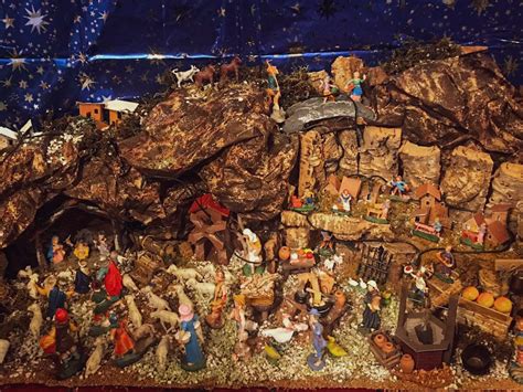 Un presepe tradizionale