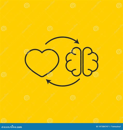 Illustrazione stilizzata di una connessione tra cervello e cuore