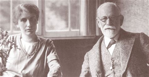 Sigmund Freud e sua figlia Anna