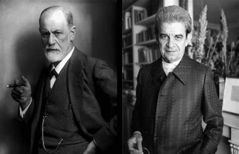 Statua di Freud e Lacan