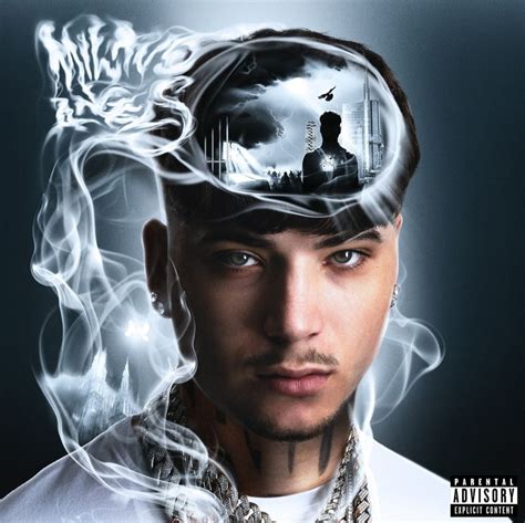 Copertina album rap con temi oscuri