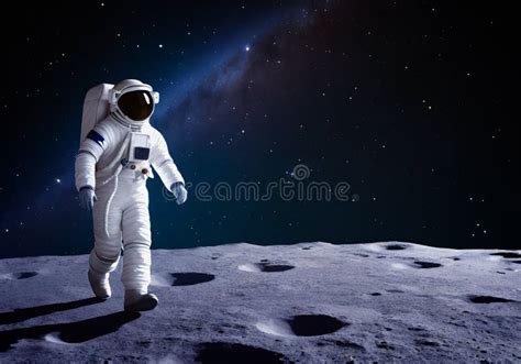 Astronauta sulla superficie lunare