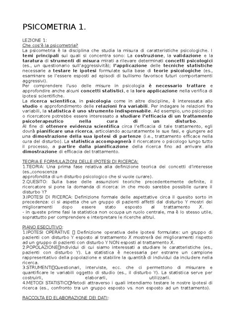 Diagramma che illustra i pilastri della psicometria: misurazione, test, statistica