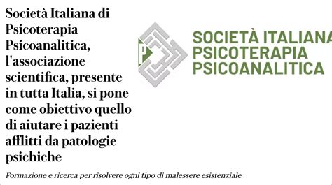 Mappa delle Scuole di Psicoterapia Psicoanalitica in Italia