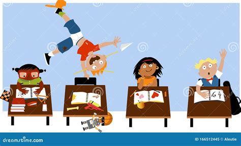 bambino con ADHD in classe