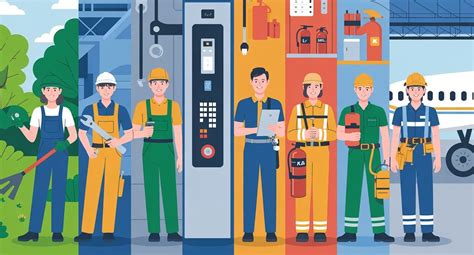 Manutentore che controlla un macchinario industriale