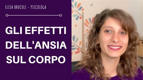 Infografica sugli effetti dell'ansia cronica sul corpo