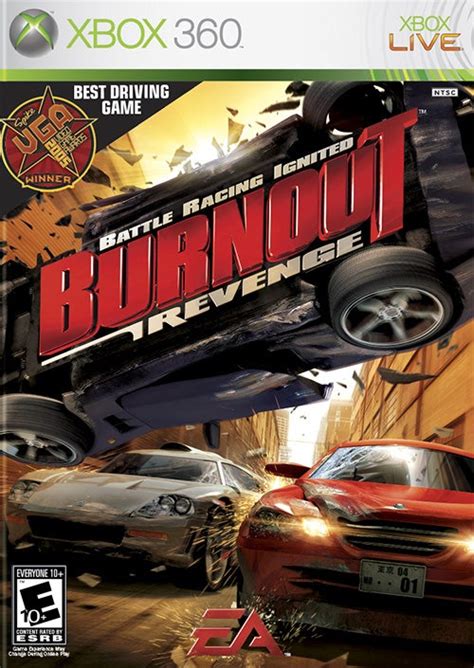 Schermata di gioco di Burnout Revenge su Xbox 360