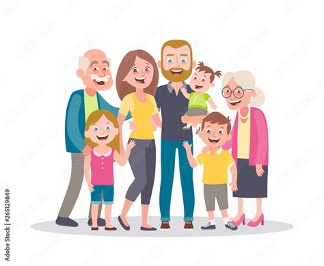 Illustrazione di una famiglia che affronta sfide emotive