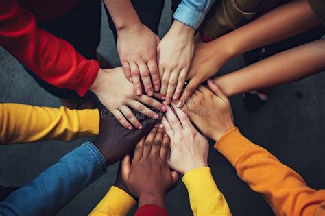Gruppo di persone che si supportano a vicenda