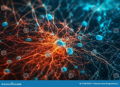 Illustrazione stilizzata di neuroni che si collegano