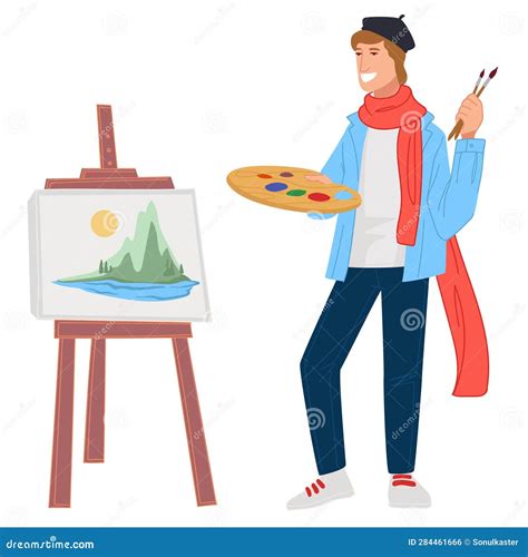 Scheletro di un artista che dipinge
