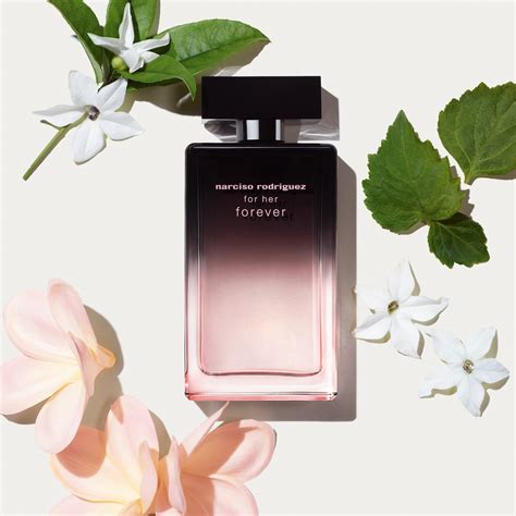 Dettaglio del flacone nero e rosa di Narciso Rodriguez For Her